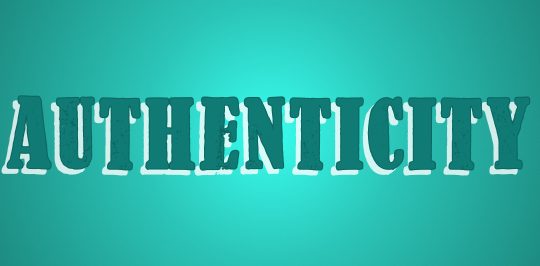 Jesus Makes Us Authentic